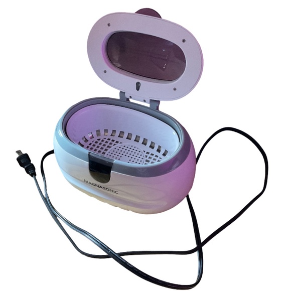 Magnasonic CD-2800 Ultrasonic Jewelry & Eyeglass Cleaner White Gray - Picture 2 of 6